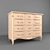 Elegant Savio Firmino Chest 3D model small image 1