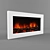 SP5 Dimplex Fireplace: Elegant Heat 3D model small image 1