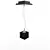 Elegant Pendant Light: ODEON RIPEN 3D model small image 1