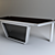 Convertible Car Desk 3D model small image 1