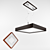 Adjustable Height Pendant and Wall Sconce Set 3D model small image 1
