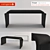 Calligaris Shape Bench 3D model small image 1