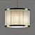 Vintage Crystal Rod Chandelier 3D model small image 1