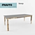 Sleek Muuto Keep Table 3D model small image 1