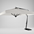 Stylish Abrico Leonardo Umbrella 3D model small image 1