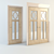 Title: Bird's Eye Maple Solid Doors 3D model small image 1