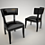 Sleek Seating Solution 3D model small image 1