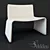 Porada Olivia: Stylish Armchair with Included Maps 3D model small image 1