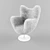 Cozy Kids Chair 3D model small image 1