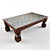 Exquisite Moroccan Table 3D model small image 1