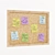 Cork Memo Board: Organizer for Kitchen & Office 3D model small image 1