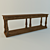 Rustic Relic Console Table 3D model small image 1