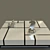 Title: Sleek Papillon Coffee Table 3D model small image 1