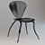 Plastic Chair: Stylish and Durable 3D model small image 1
