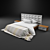 Modern Style Bed 3D model small image 1