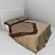 Cozy Sleep Set: Blankets & Pillows 3D model small image 1