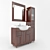 Asti Sink Cupboard 3D model small image 1