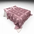 Cozy Comfort Set: Blankets & Pillows 3D model small image 1