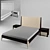 Makran Chicago Bed: Elegant and Functional 3D model small image 1