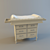 Savio Firmino Changing Table 3D model small image 1