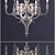 Elegant Paper Chandelier L 3D model small image 1