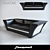 Luxury Black Avatar Sofa 3D model small image 1