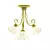 Elegant Textured Chandelier 3D model small image 1