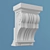 Elegant Facade Bracket 3D model small image 1