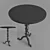 Carved Lid Classic Table 3D model small image 1