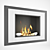 Alpha Bio Ethanol Fireplace 3D model small image 1