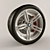 BMW 6-Series Wheel: Perfect Texture 3D model small image 1