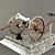 19th Century Fortress Cannon 3D model small image 1