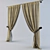 Elegant Fabrics for Beautiful Curtains 3D model small image 1