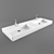 Dual Vanity Sink 3D model small image 1