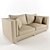 Title: Luxurious Drexel Heritage Sofa 3D model small image 1