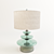 Elegant Glass Disc Lamp 3D model small image 1