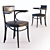 Vienna Cafe Armchair: Elegance Redefined 3D model small image 1