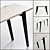 Kare TriBeCa: Stylish Console & Laptop Table 3D model small image 1