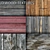 11 Handcrafted Old Wood Textures 3D model small image 1