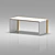 Double Table Guard: Stylish Storage Solution 3D model small image 1