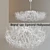 Elegant Hollywood Chandelier 3D model small image 1