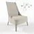 Elegant Maxalto Febo Armchair 3D model small image 1