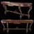 Elegant Rubens Console by Angelo Cappellini 3D model small image 2