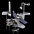 Complete Dental Chair Set 3D model small image 2