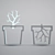 LuminoTree: Rooted Elegance 3D model small image 1