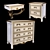 Savio Firmino Dresser: Elegant & Functional 3D model small image 2