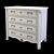 Savio Firmino Dresser: Elegant & Functional 3D model small image 6