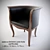 Bamax Lord Style Armchair: Classic Elegance 3D model small image 1