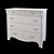 Elegant Chest of Drawers: Bamax Canova & Rialto 3D model small image 4
