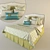 Bradshaw Bedding Set: 180*200 Mattress Size 3D model small image 1